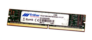 2 GB DDR3-RAM 244-pin ECC Mini-DIMM für HP MSA 2040  TriCor TRG7256U64F9333G0-HYCP