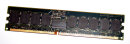 1 GB DDR-RAM 184-pin PC-3200R Registered-ECC  CL3...