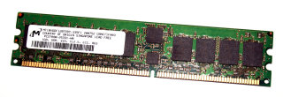 1 GB DDR-RAM 184-pin PC-2700R CL2.5 Registered-ECC Micron MT18VDDF12872DY-335F1