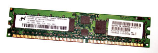 1 GB DDR-RAM 184-pin PC-3200R Registered-ECC CL3 Micron MT18VDDF12872G-40BC3