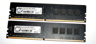 16 GB DDR4-RAM Kit (2x 8GB) 288-pin PC4-17000 non-ECC 2133MHz  1,2V  CL15   G.SKILL F4-2133C15D-16GNT