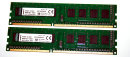 8 GB DDR3 RAM (2x 4GB) 240-pin PC3-10600 non-ECC 1,5V...