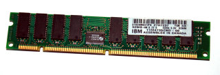 32 MB EDO-DIMM 168-pin 3,3V Unbuffered-ECC 60 ns IBM 11M4735CBD-60