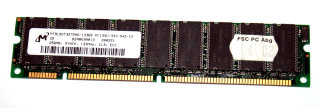 256 MB SD-RAM 168-pin PC-133  ECC-Memory  CL3  Micron MT9LSDT3272AG-133B2