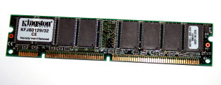 32 MB SD-RAM 168-pin PC-66 non-ECC CL2  Kingston KFJ60129/32