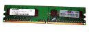 512 MB DDR2-RAM 240-pin 1Rx8 PC2-5300U non-ECC Elpida...