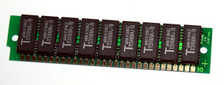 1 MB Simm 30-pin 1Mx9 Parity 70 ns 9-Chip Chips: 9x  Toshiba TC511000AJ-70