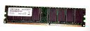 512 MB DDR-RAM 184-pin PC-3200U non-ECC  Swissbit SDU06464B4B6B61EP-50 R