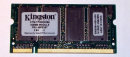 256 MB DDR-RAM 200-pin SO-DIMM PC-2100S Kingston...