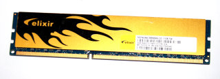 4 GB DDR3-RAM 240-pin 2Rx8 PC3-10600U non-ECC  Elixir M2F4G64CB8HB9N-CG