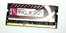 2 GB DDR3-RAM 204-pin SO-DIMM PC3-12800S 1,5V  Kingston...