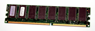 512 MB DDR-RAM 184-pin PC-2700U non-ECC  Spectek PI64M6416HHC-6A