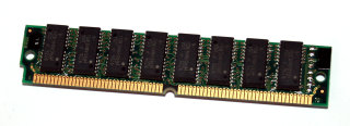 32 MB EDO-RAM 72-pin non-Parity PS/2 Simm 60 ns  Chips: 16x Micron MT4C4M4E8DJ-6