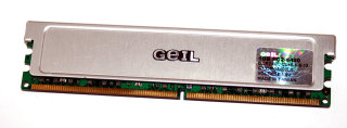 1 GB DDR2-RAM 240-pin PC2-6400U non-ECC  1,8V CL5  GEIL GX21GB6400LX