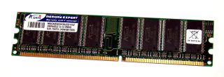 512 MB DDR-RAM 184-pin PC-3200U non-ECC CL2.5  ADATA MDOAD5G3H38J0D1E52