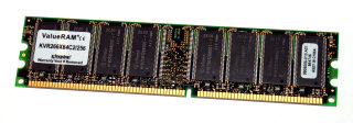 256 MB DDR-RAM 184-pin PC-2100U non-ECC  Kingston KVR266X64C2/256   9905006