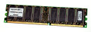 256 MB DDR-RAM 184-pin PC-2100U non-ECC  Kingston...