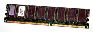 1 GB DDR-RAM 184-pin PC-3200U non-ECC  Spectek PI128M6416T27ZD2T-5B