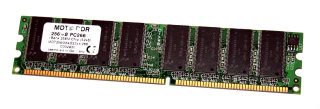 256 MB DDR RAM 184-pin PC-2100U non-ECC   MDT MDT256M64D32x8-266