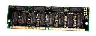 4 MB FPM-RAM 72-pin Parity PS/2 Simm 70 ns  Chips: 8x Panasonic MN414400ASJ-A07 + 4x MN41C1000ASJ-07