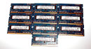 10 Stück  2 GB DDR3-RAM SO-DIMM 1Rx8 PC3-10600S...