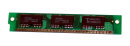 1 MB Simm 30-pin 1Mx9 Parity 3-Chip 70 ns Chips: 2x Toshiba TC514400ASJL-70 + 1x TC51C1000AJ-70