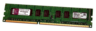 2 GB DDR3 RAM 240-pin PC3-10600E ECC-Memory Kingston KVR1333D3E9S/2GI   9965413