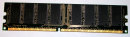 1 GB DDR-RAM 184-pin PC-2700U non-ECC  Kingston...