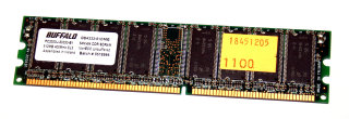 512 MB DDR-RAM 184-pin PC-3200U non-ECC  CL3  Buffalo DD4333-512/MG