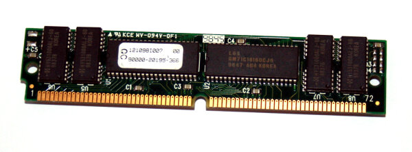 8 MB FPM-RAM 72-pin 2Mx36 Parity PS/2 Simm 60 ns  Simpletech 90000-20195-366