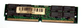 2 MB FPM-RAM 72-pin non-Parity PS/2 Simm  Chips: 16x Siemens HYB514256BJ-60