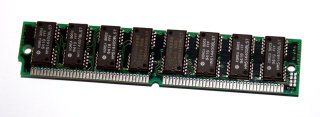 8 MB FPM-RAM 72-pin non-Parity PS/2 Simm 70 ns  Chips: 16x Hitachi HM514400BLS7