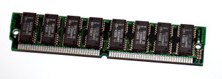 8 MB FPM-RAM 72-pin non-Parity PS/2 Simm 60 ns  Chips: 16x Texas Instruments Z44400DJ-60