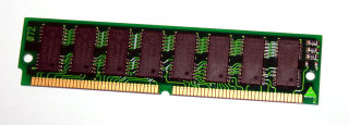 4 MB FPM-RAM 72-pin non-Parity PS/2 Simm 70 ns  Chips: 8x Siemens HYB514400BT-70