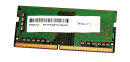 4 GB DDR4-RAM 260 pin SO-DIMM 1,2V 1Rx16 PC4-2400T  CL17  Hynix HMA851S6AFR6N-UH N0 AC