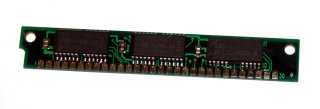4 MB Simm 30-pin 3-Chip 4Mx8p (Parity-Emulation) 60 ns Chips: 2x Siemens HYB5117400BJ-60 + 1x BP41C4000B-6