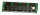 32 MB EDO-RAM 72-pin 8Mx36 Parity PS/2 Simm 60 ns Chips: 16x Micron MT4C4M4E8DJ-6 + 8x Siemens HYB514105BJ-60