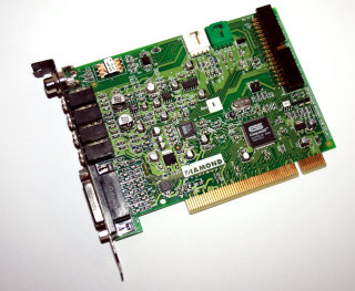 PCI-Soundkarte  Diamond Monster Sound MX400   Soundchip: ESS Canyon3D ES1970S-3D