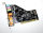 PCI-Soundkarte  techsolo Soundcard 5.1   Soundchip: CMI8738/PCI-6ch-LX