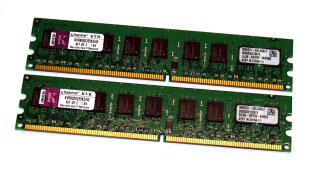 4 GB DDR2-RAM Kit  (2 x 2GB) 240-pin ECC PC2-6400E  Kingston KVR800D2E5K2/4G