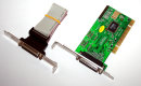 PCI  I/O-Card 2x parallel  Delock NM9735 REV C  I/O-Chip:...