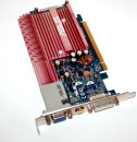 PCIe-Grafikkarte  ASUS EN7300TC256/TD/64M5/A  64 MB DDR, Turbo Cache, DVI/S-VIDEO/VGA 