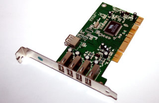 USB 2.0 Controller 5-Port PCI Card UPU525A REV:1.1   VIA VT6212L