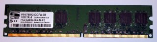 1 GB DDR2 RAM 240-pin 2Rx8 PC2-6400U non-ECC ProMOS V916765K24QCFW-G6