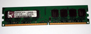 2 GB DDR2-RAM 240-pin PC2-6400U non-ECC Memory Kingston KVR800D2N5/2G