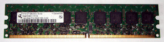 1 GB DDR2-RAM 240-pin 2Rx8 PC2-5300E ECC-Memory Qimonda HYS72T128020EU-3S-B2