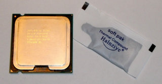 Intel Pentium DualCore CPU E6300  SLGU9   2x2.80 GHz, 2 MB / 1066 MHz FSB Sockel 775
