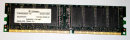 256 MB DDR-RAM 184-pin PC-2100U non-ECC  Infineon HYS64D32000GU-7-B