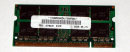 1 GB DDR2-RAM 200-pin SO-DIMM 2Rx8 PC2-5300S  Micron MT16HTF12864HY-667B3