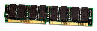 32 MB FPM-RAM 72-pin non-Parity PS/2 Simm 60 ns  Chips: 16x Siemens HYB5117400AJ-60